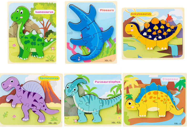 Jurassik'Bois – Puzzle Dinosaure 3D en Bois pour Petits Aventuriers
