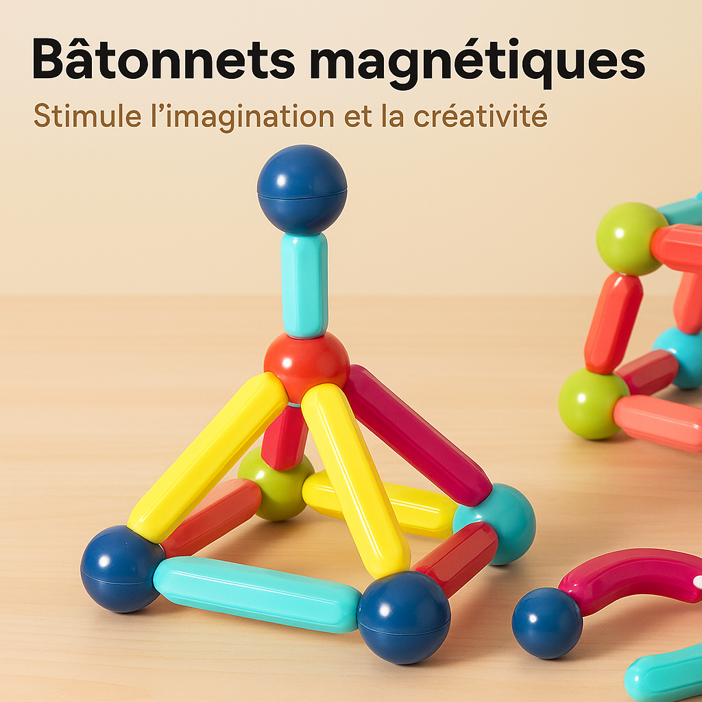 Univers MagniBlocks – Explorez, Assemblez, Créez