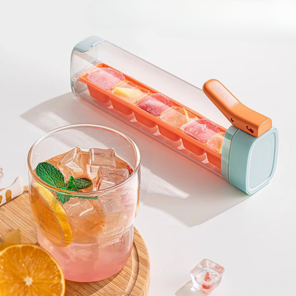 IcePress – Presse à Glaçons Innovante avec Boîte de Stockage Intégrée