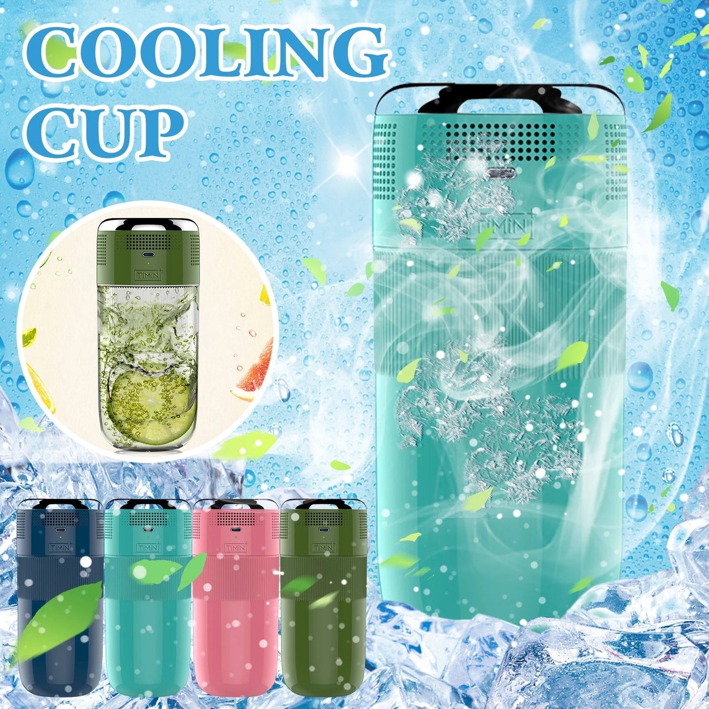 IcyJoy – Verre Réfrigérant Rapide et Portable USB