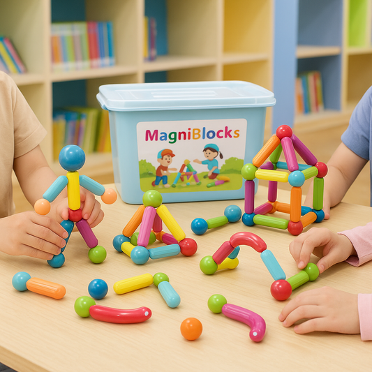 Univers MagniBlocks – Explorez, Assemblez, Créez