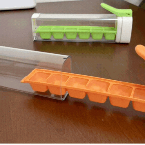 IcePress – Presse à Glaçons Innovante avec Boîte de Stockage Intégrée